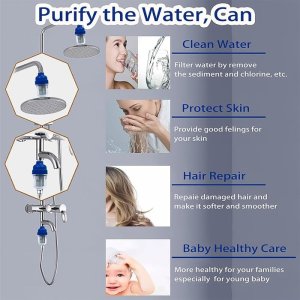 Hard Water Shower Filters Shower Head Filters 1 Pc