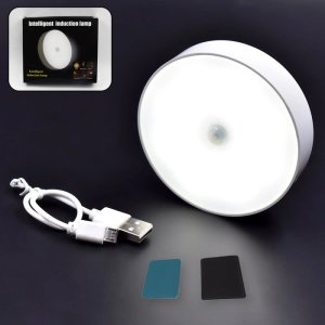 8 LED Night Lights USB Charging Adhesive Pads 1 Pc