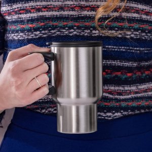 Stainless Steel Vacuum Glass Insulated Coffee Cup