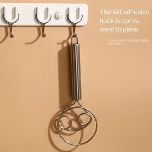 Dough Whisk Premium Stainless Steel Dutch Whisk