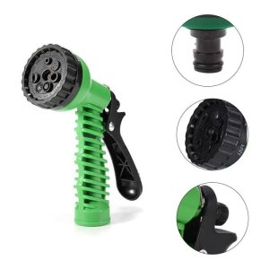 Plastic Garden Hose Nozzle Spray Gun Connector Set