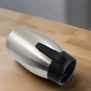 Premium Steel Thermos With Handle & Push Button 2 Ltr