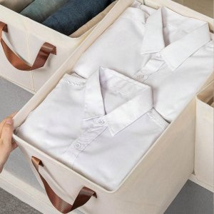 Cloth Storage Baskets Closet Storage Bins 42 28 Cm