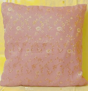 Light Lavender Pastel Colour, Mix Silk Fabric, 16X16 Inch size - Set of Five Cushion Covers for Sofa