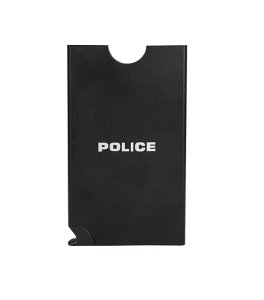 POLICE Sleek Metal Card Holder – Minimalist RFID-Blocking Card Case for Men | Premium Slim Wallet in Black