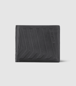 POLICE Zurick Men's Slim Wallet – Genuine Leather | Minimalist Bifold Design with Stylish Embossed Finish