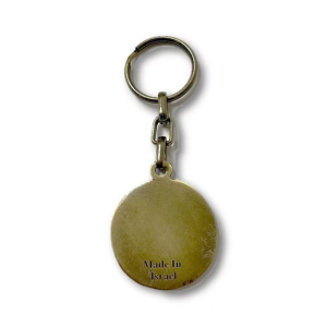 Jerusalem View Gold Key Chain Holy Land Souvenir | Made in Israel