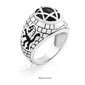 Lion of Judah Silver Ring | 925 Sterling Silver Biblical Ring | Made in Israel Religious Jewelry