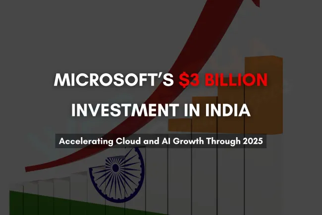 Microsoft's $3 Billion Investment in India |  Cloud & AI Expansion 2025