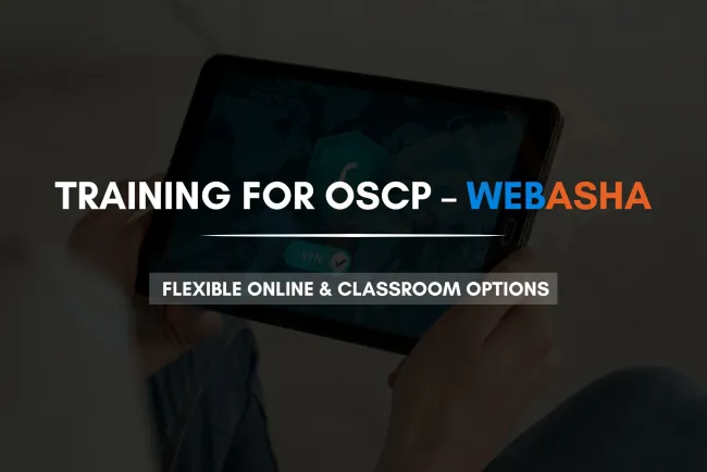 Best OSCP Training |  Online & Classroom Certification by WebAsha