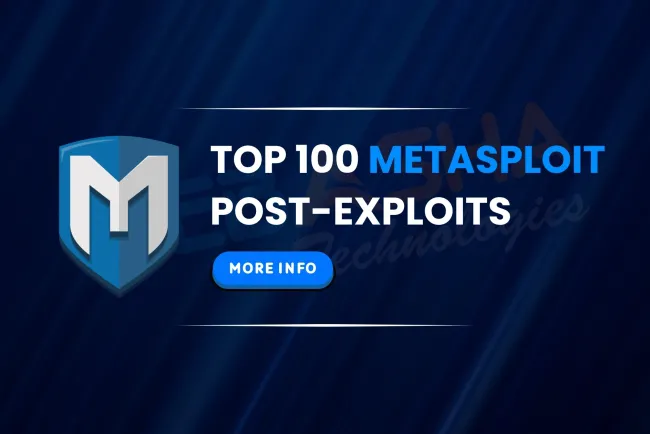 What Are the Post Exploitation Modules in Metasploit? Full List of Top 100 Options with Examples