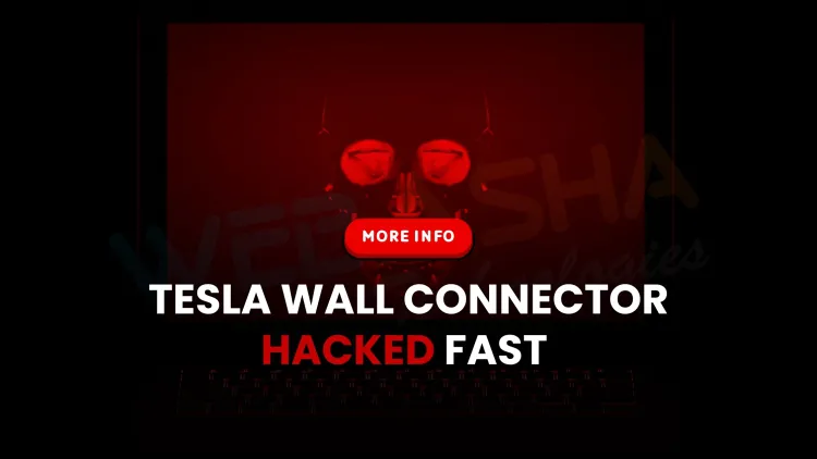 Tesla Wall Connector Charger Hacked | Through Charging Port in 18-Minute Attack