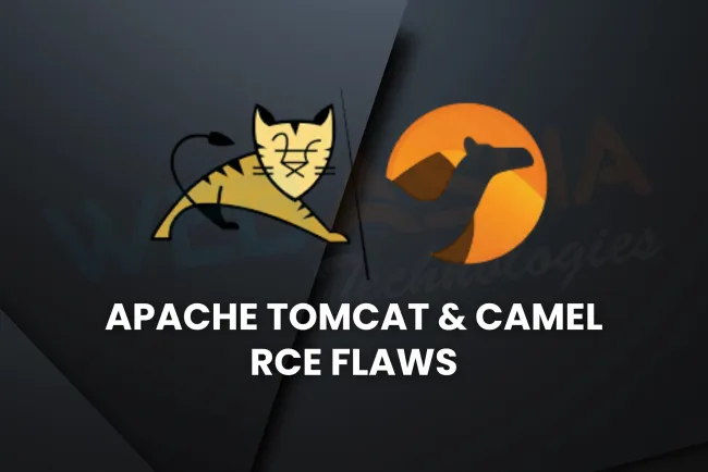 What are the Apache Tomcat and Camel vulnerabilities CVE-2025-24813, CVE-2025-27636, and CVE-2025-29891 and how are they being exploited in the wild?