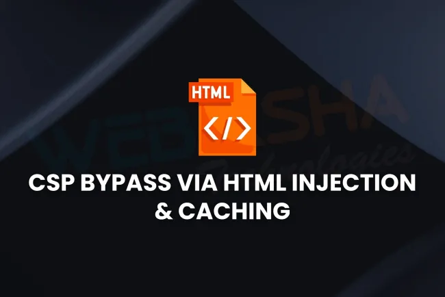 What is the new technique that bypasses Content Security Policy using HTML injection and browser caching?