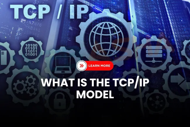 What is the TCP/IP model in networking and how does it work?