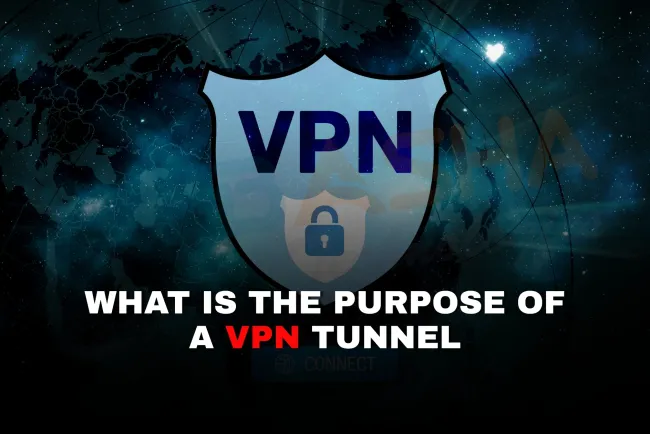 What is the purpose of a VPN tunnel and how does VPN tunneling work?