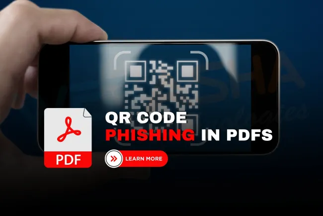 What is the new QR code phishing attack in PDFs, and how can I protect myself from it?