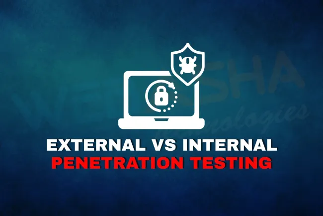 What is the difference between external and internal penetration testing?