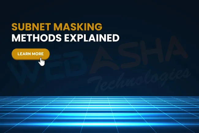 What are the different methods of subnet masking used in networking, and how do they work?