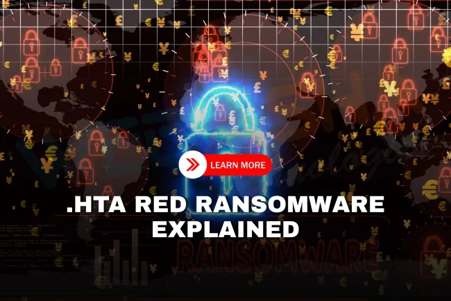 What is the .HTA Red Ransomware attack and how are hackers using verification scams to infect victims?