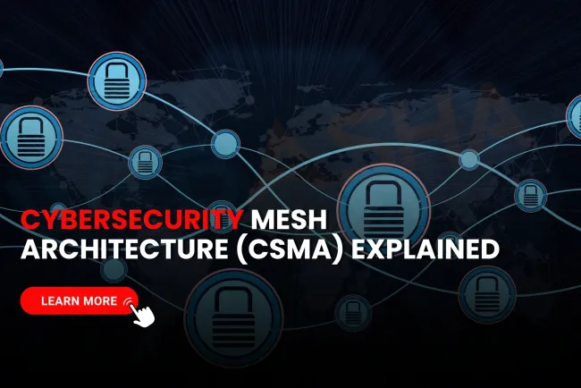 What is Cybersecurity Mesh Architecture (CSMA) and how does it secure cloud-native environments?