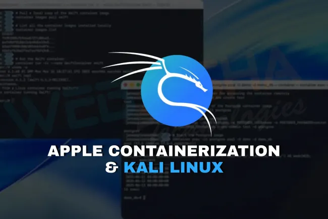 What is Apple’s new native containerization feature in macOS, and how does it change Kali Linux deployment for cybersecurity professionals?