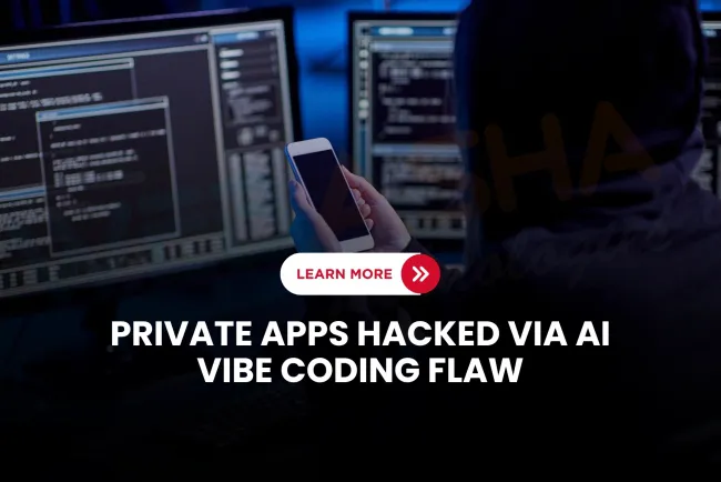 What happened in the AI Vibe Coding Platform hack and how did a logic flaw expose private apps?