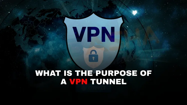 What is the purpose of a VPN tunnel and how does VPN tunneling work?