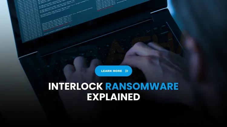 What is Interlock ransomware and how does it attack Windows and Linux systems?