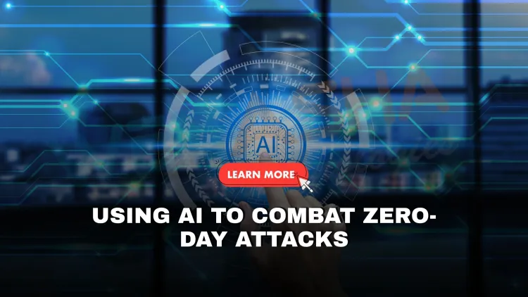 How is AI used in cyber threat detection and real-time response to zero-day exploits?