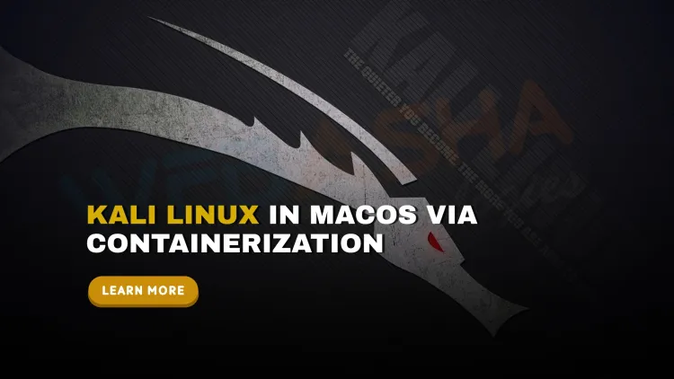 Can I run Kali Linux on macOS using Apple's new containerization feature?