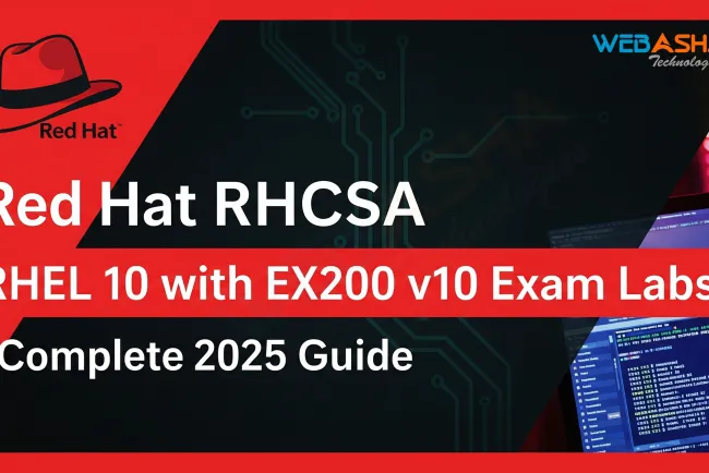Red Hat RHCSA RHEL 10 with EX200 v10 Exam Labs | Complete 2026 Guide