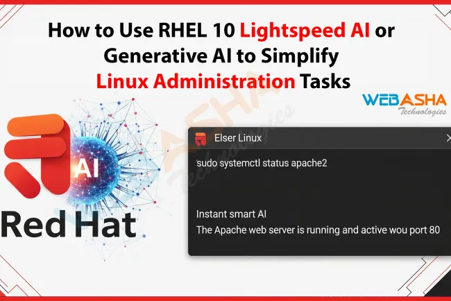 How to Use RHEL 10 Lightspeed AI or Generative AI to Simplify Linux Administration Tasks