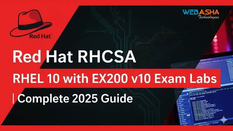 Red Hat RHCSA RHEL 10 with EX200 v10 Exam Labs | Complete 2025 Guide