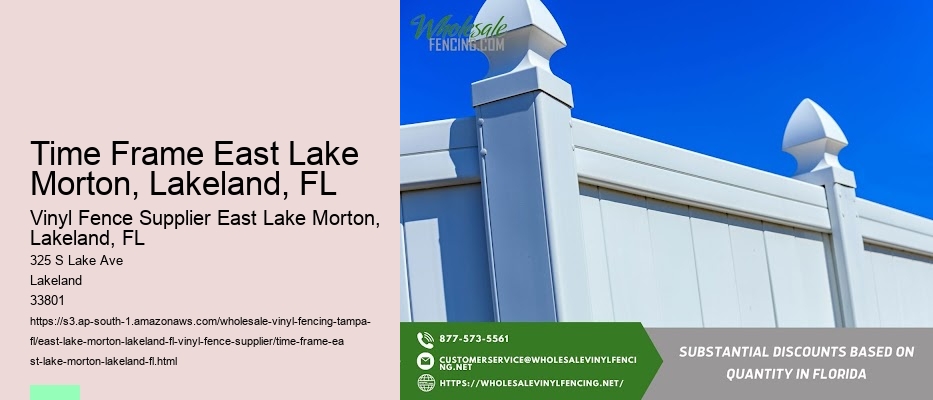 Time Frame East Lake Morton, Lakeland, FL