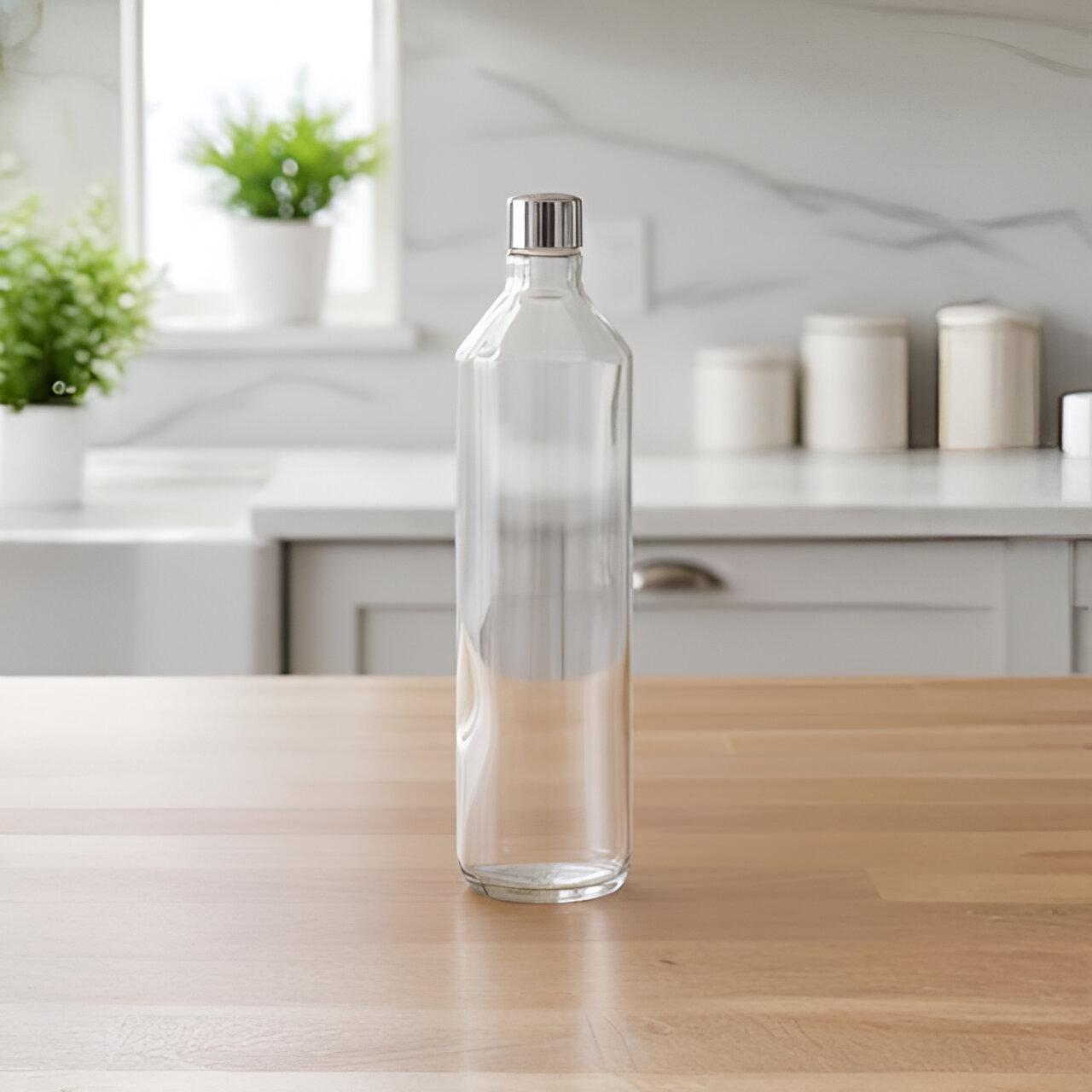 Hexa Glass Bottle