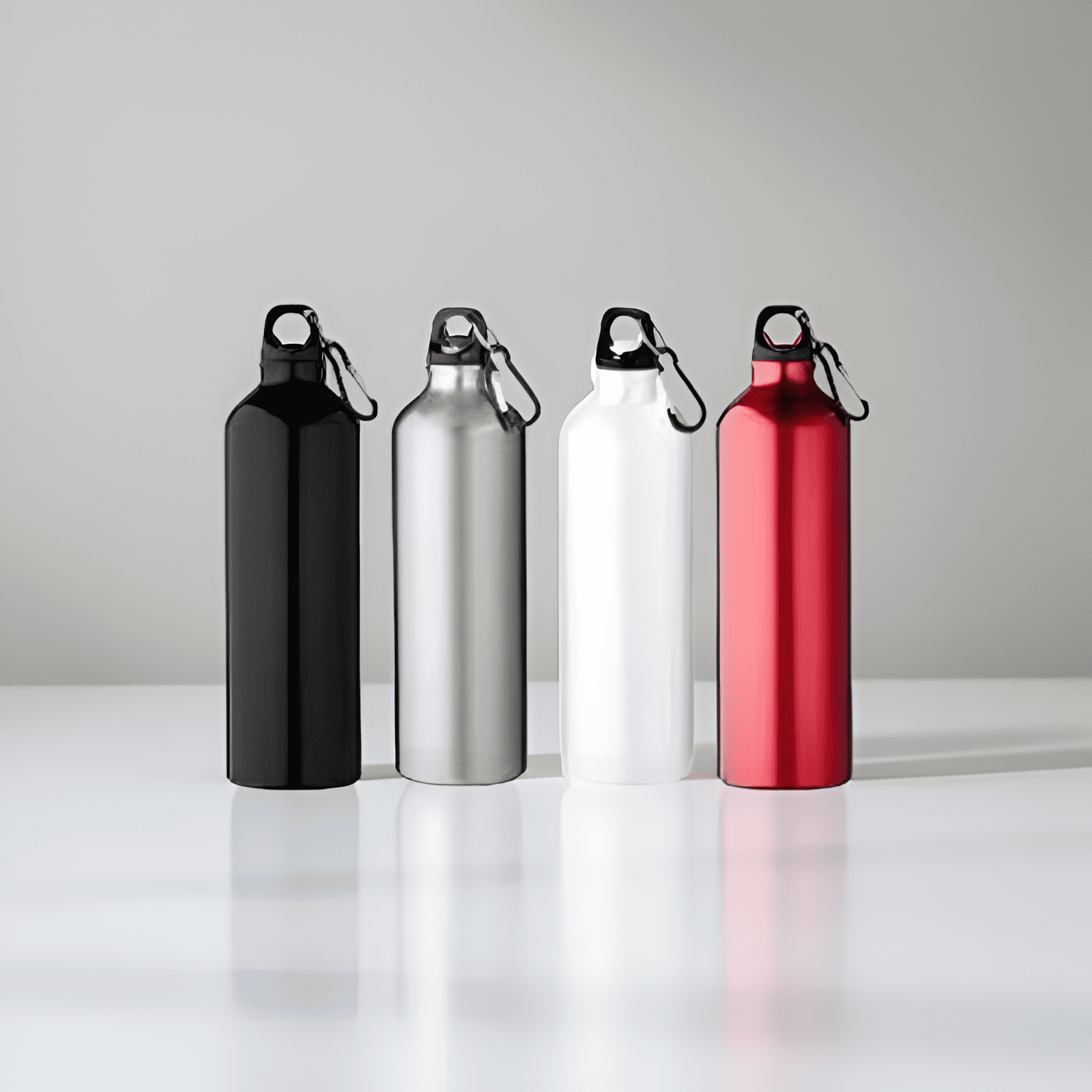 Aluminum Bottle With Clip