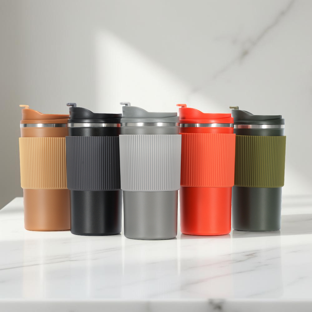 SS Vacuum Insulated Flask With Grip