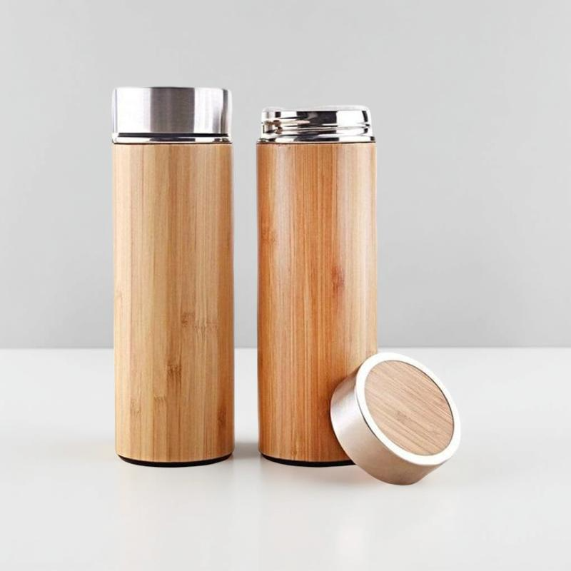 Bamboo Vacuum Insulated Bottle