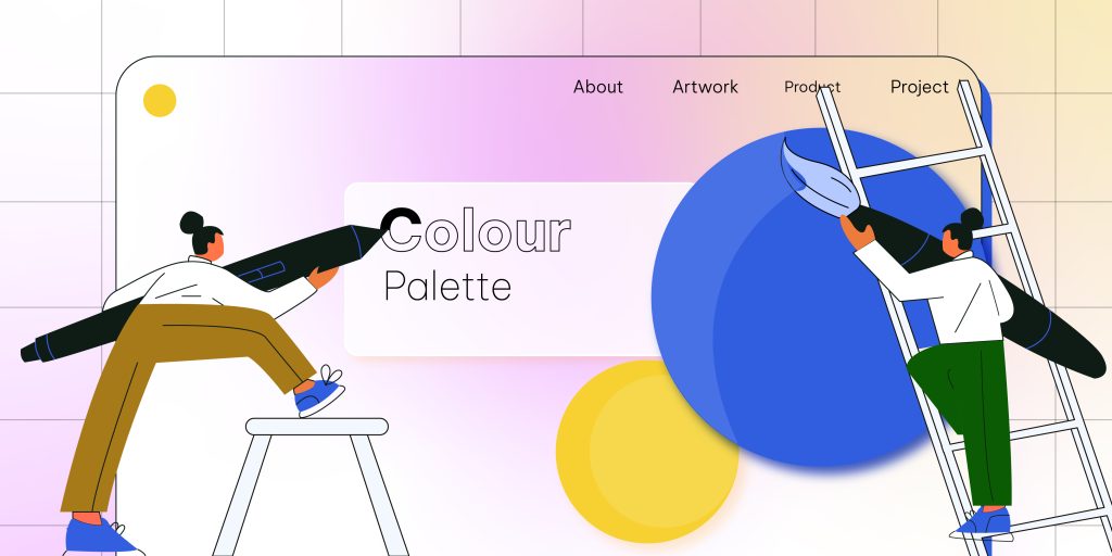 cover image for How to Choose Color Palette for UI Design | Yellowchalk Design