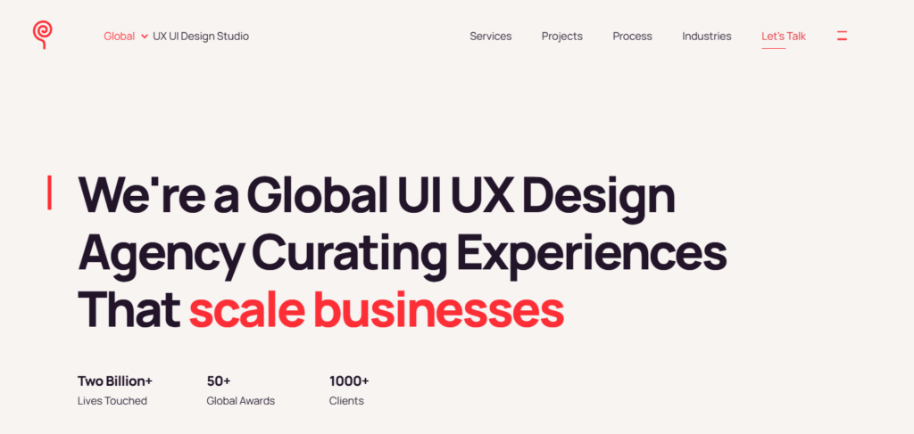 Lollypop Design Studio Website Banner