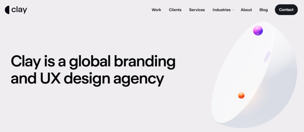 Clay - design studio UI UX