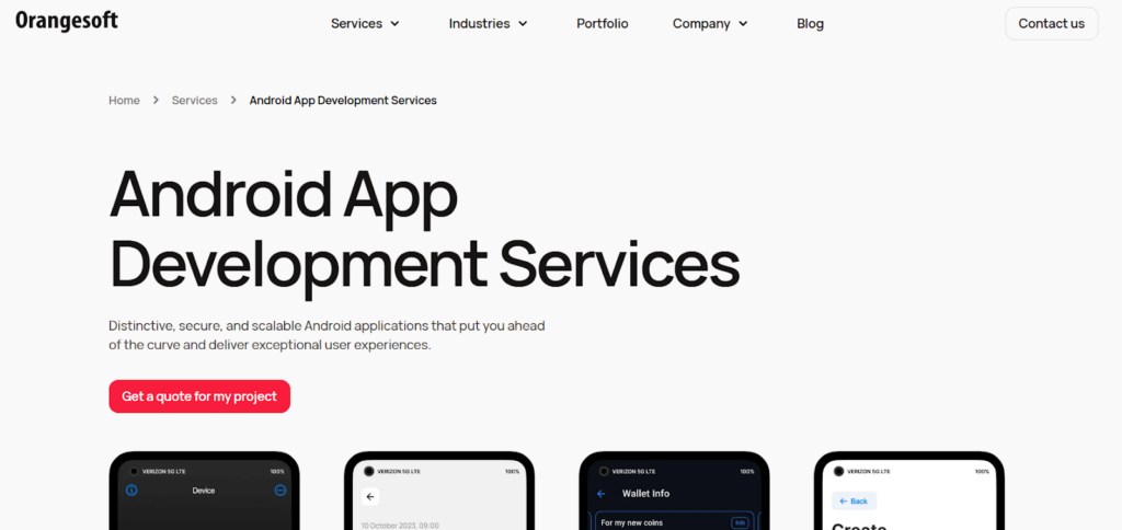 Orangesoft - Company website