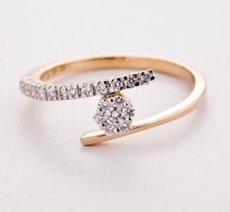 9 k diamond ring