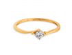 Tanishq Diamond Ring - Beautiful Yellow Gold