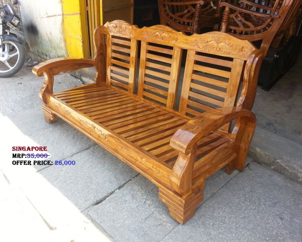 Teak Wood Sofa Manufacturers Furniture Bangalore 135304472