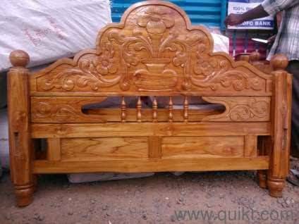 6 6 teak wood cot