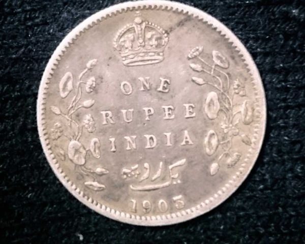 Old Coin Indian 1 Rupee 1903 Arts Antiques in Delhi 140397188