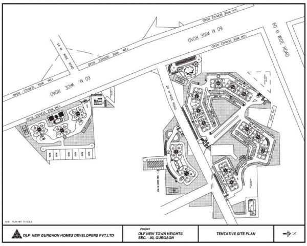 Dlf New Town Heights Ready Tomove 3 4 Bhk Apartments On Nh 8 4