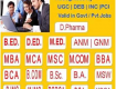 B.Ed , D.EL.ED / DED / JBT From Govt. University MP